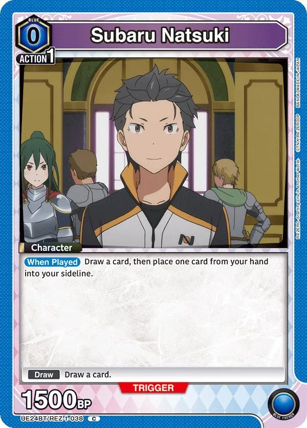 Subaru Natsuki (038) card front