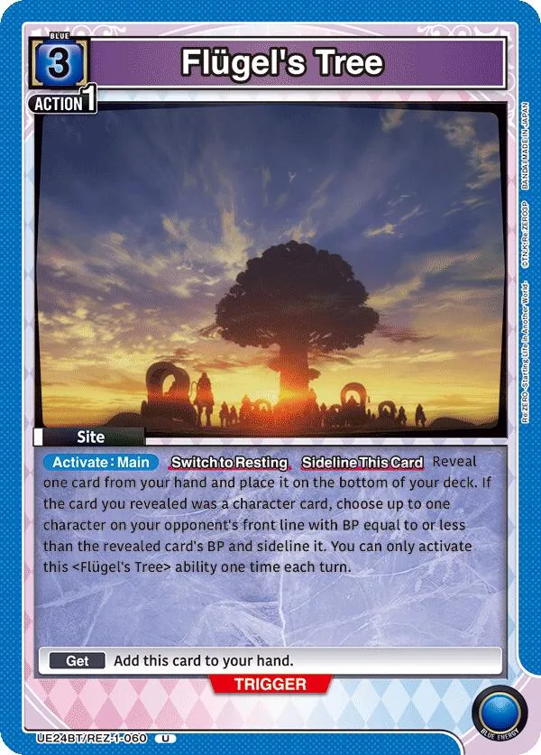 Flugel's Tree card front