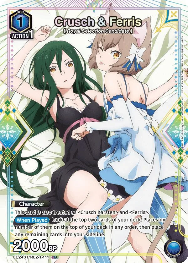 Crusch & Ferris (R*) card front