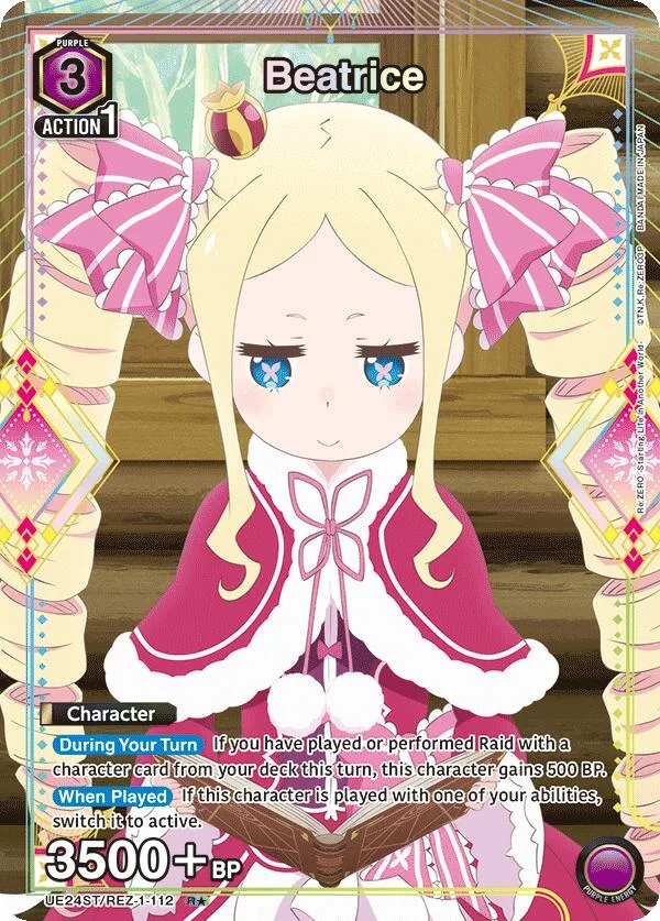 Beatrice (R*) card front