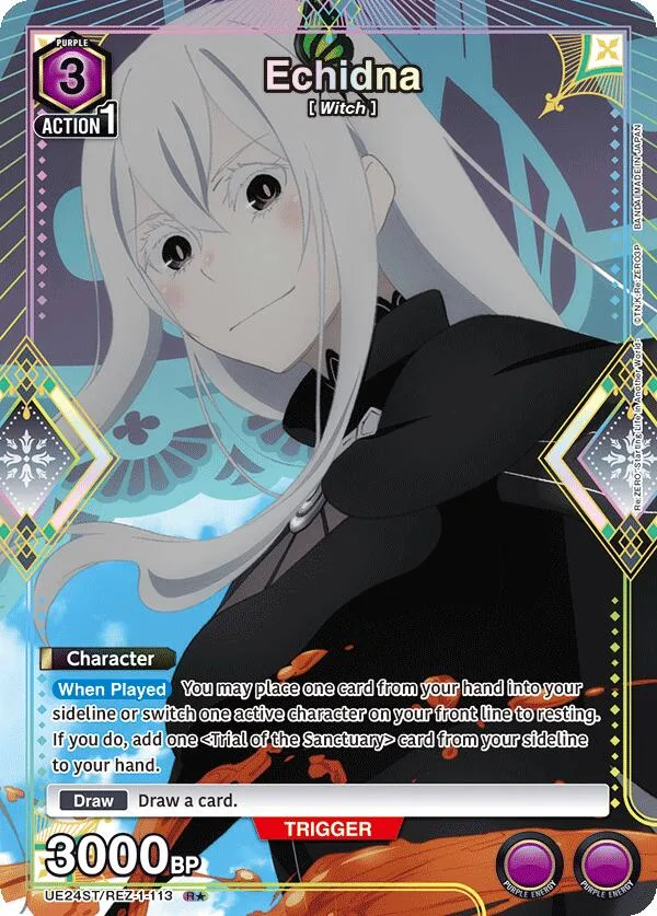 Echidna (R*) card front
