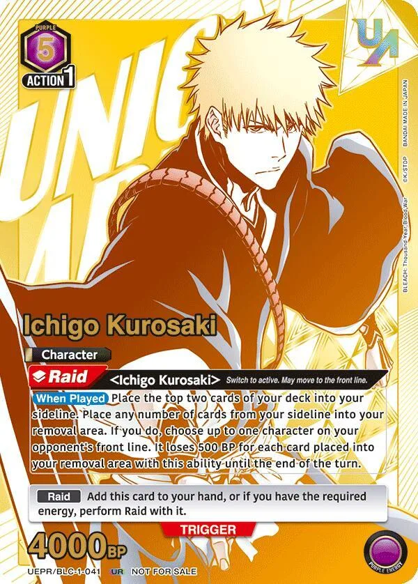 Ichigo Kurosaki (041) card front