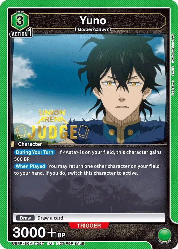 Yuno (Judge Pack) card front