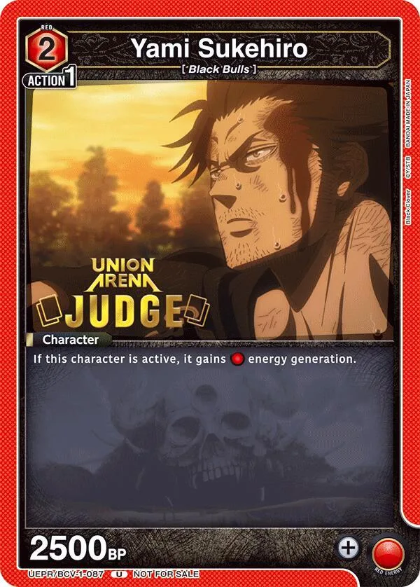 Yami Sukehiro (Judge Pack) card front