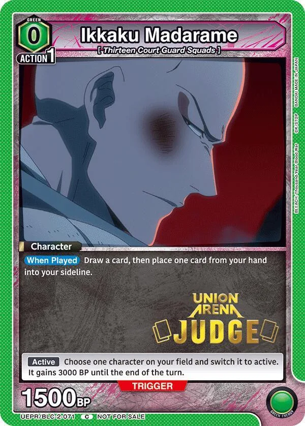 Ikkaku Madarame (Judge Pack) card front