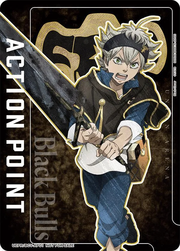 Action Point Card (AP01) (Black Clover) card front