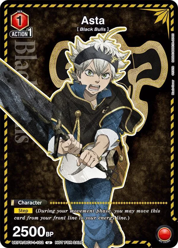 Asta (102) card front