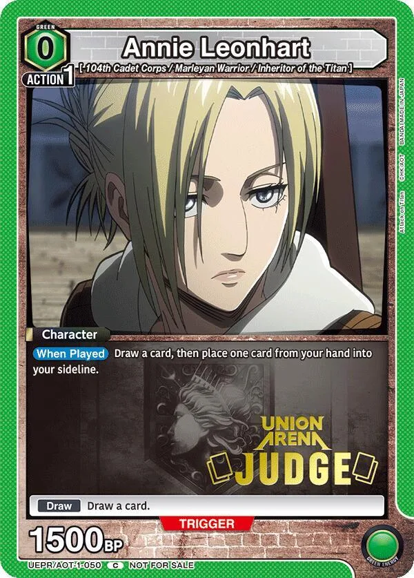Annie Leonhart (Judge Pack) card front