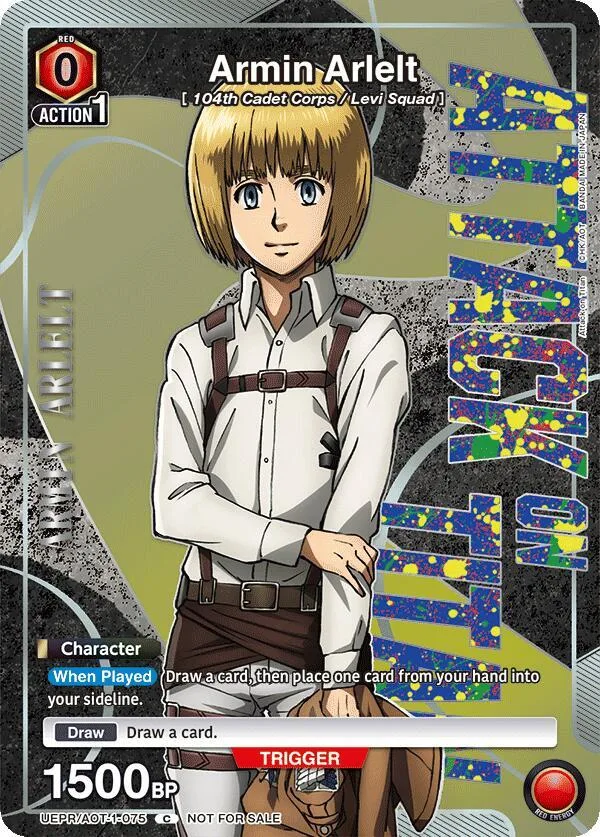 Armin Arlelt card front