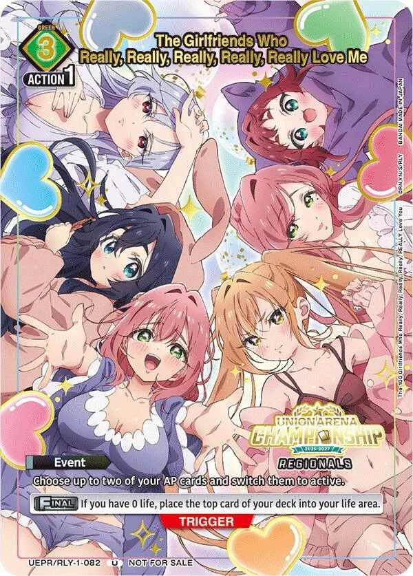 The Girlfriends Who Really, Really, Really, Really, Really Love Me (Regionals 26-27) card front