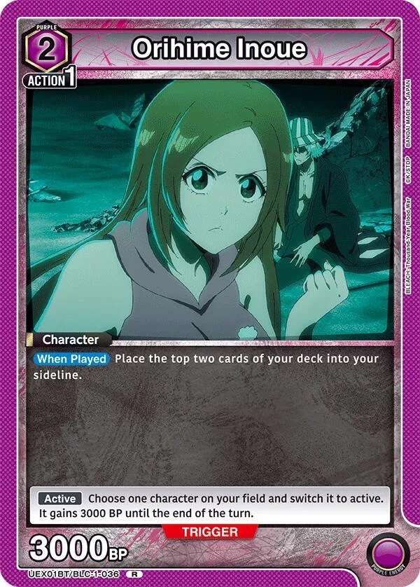 Orihime Inoue (036) card front