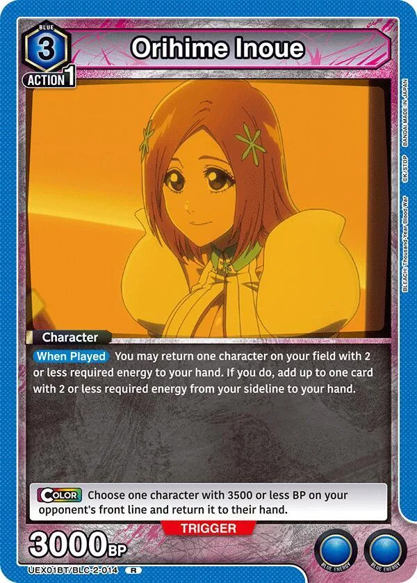 Orihime Inoue (014) card front