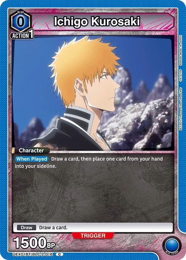 Ichigo Kurosaki (016) card front