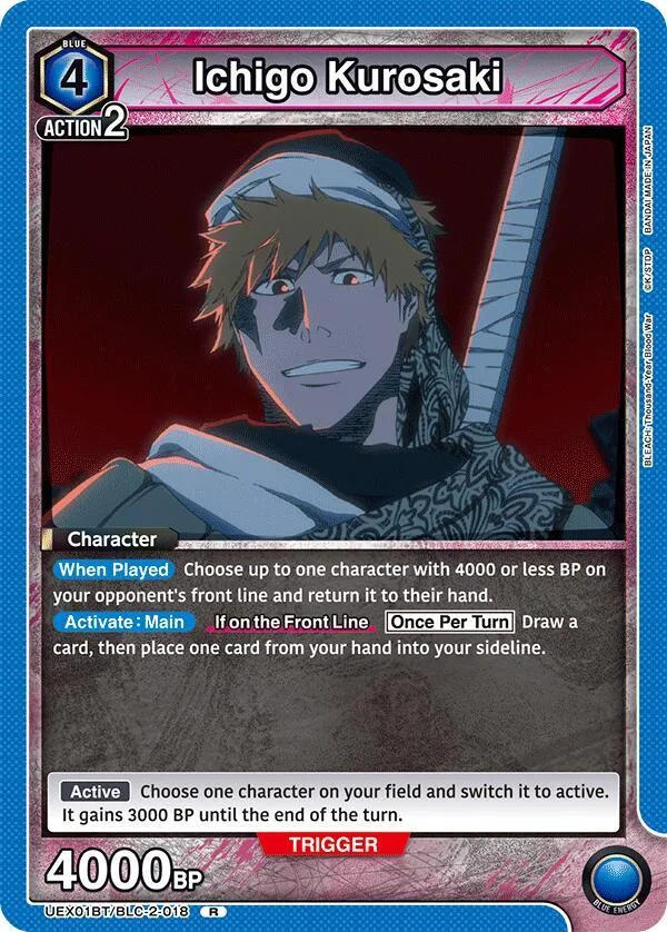 Ichigo Kurosaki (018) card front