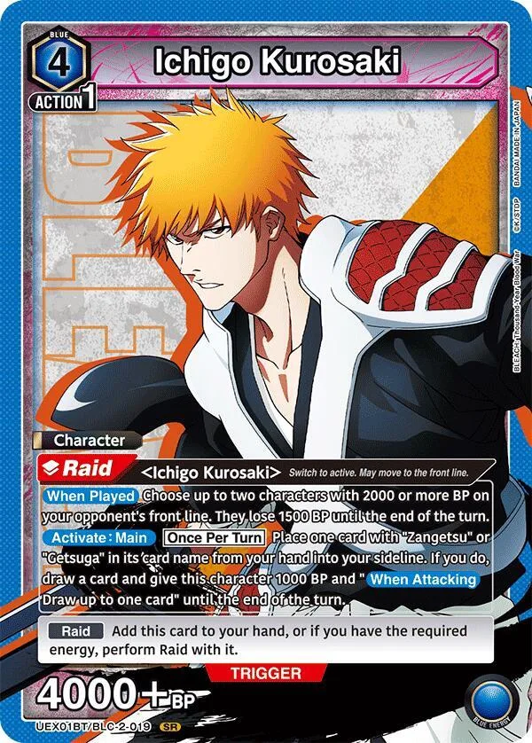 Ichigo Kurosaki (019) card front
