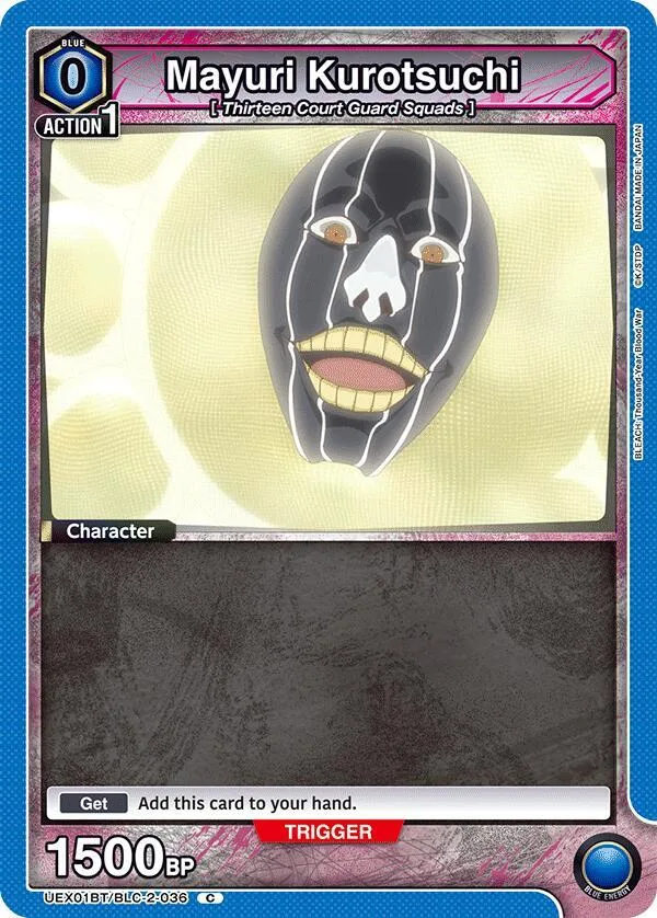 Mayuri Kurotsuchi (036) card front