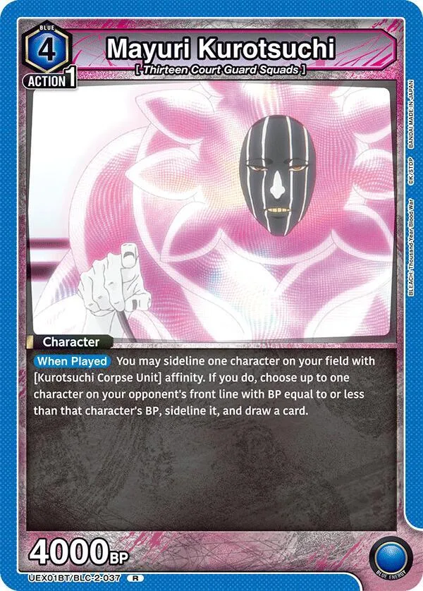 Mayuri Kurotsuchi (037) card front