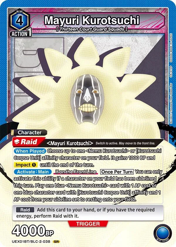 Mayuri Kurotsuchi (038) card front