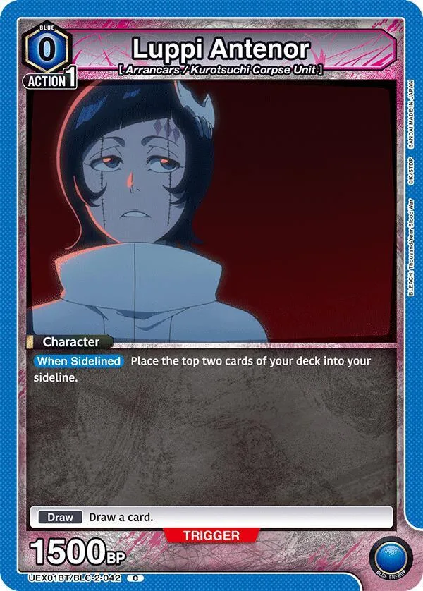 Luppi Antenor card front