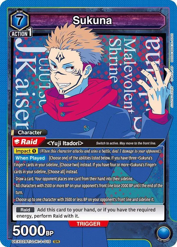 Sukuna (015) card front