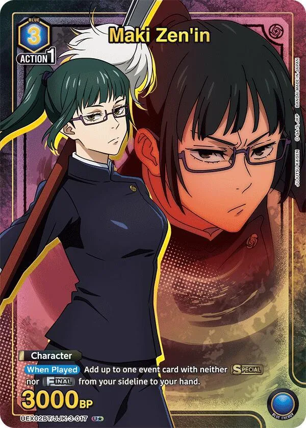 Maki Zen'in (U*) card front