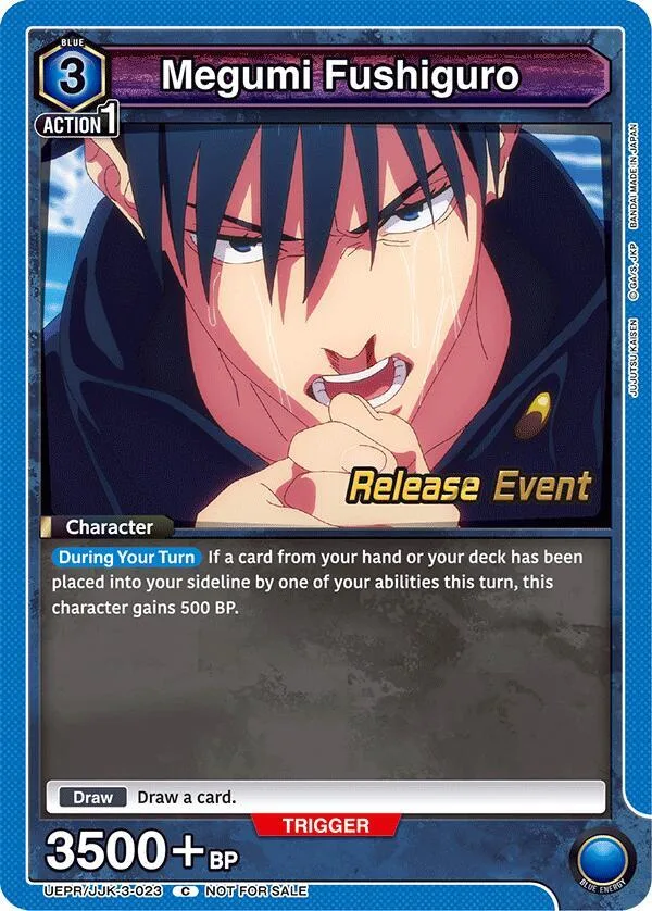 Megumi Fushiguro (023) card front