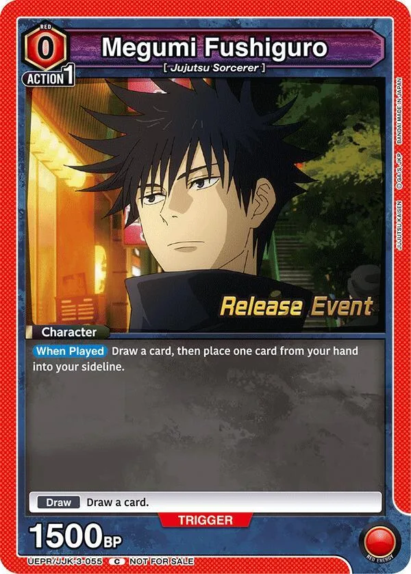 Megumi Fushiguro (055) card front