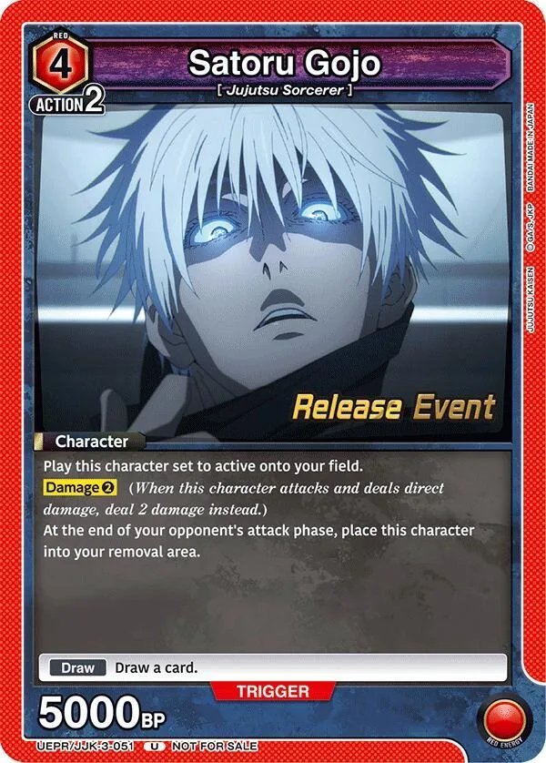 Satoru Gojo (051) card front