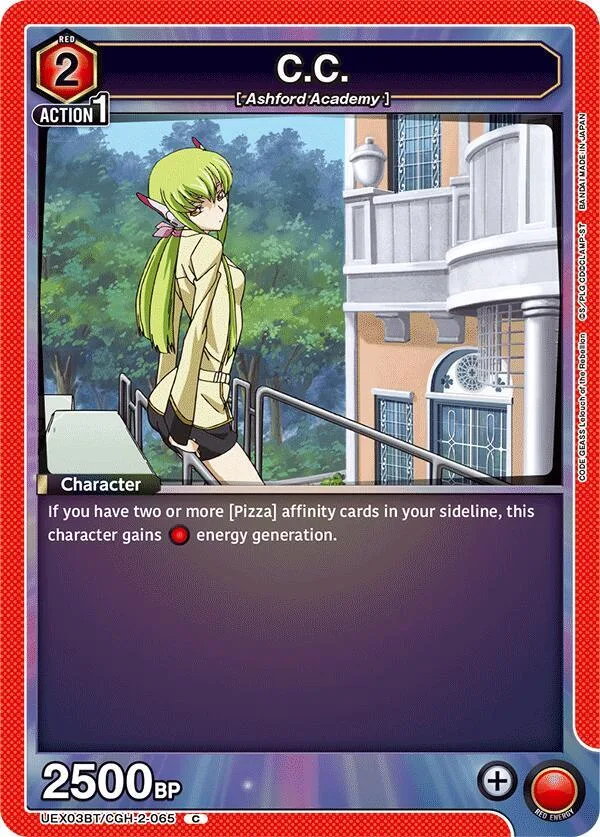 C.C. (065) card front