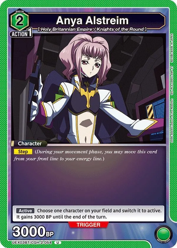 Anya Alstreim (054) card front