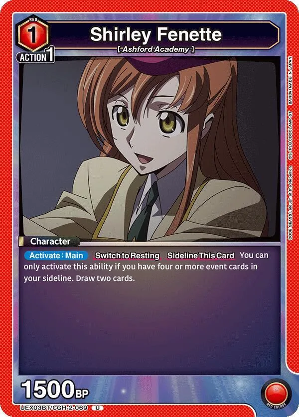 Shirley Fenette card front