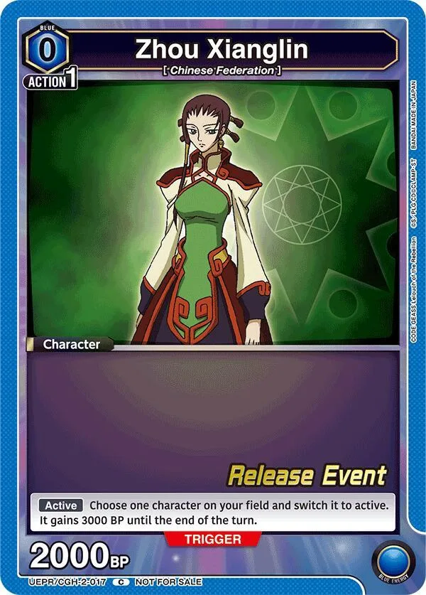 Zhou Xianglin card front
