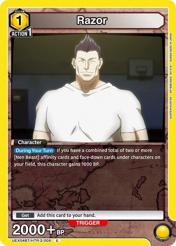 Razor (005) card front