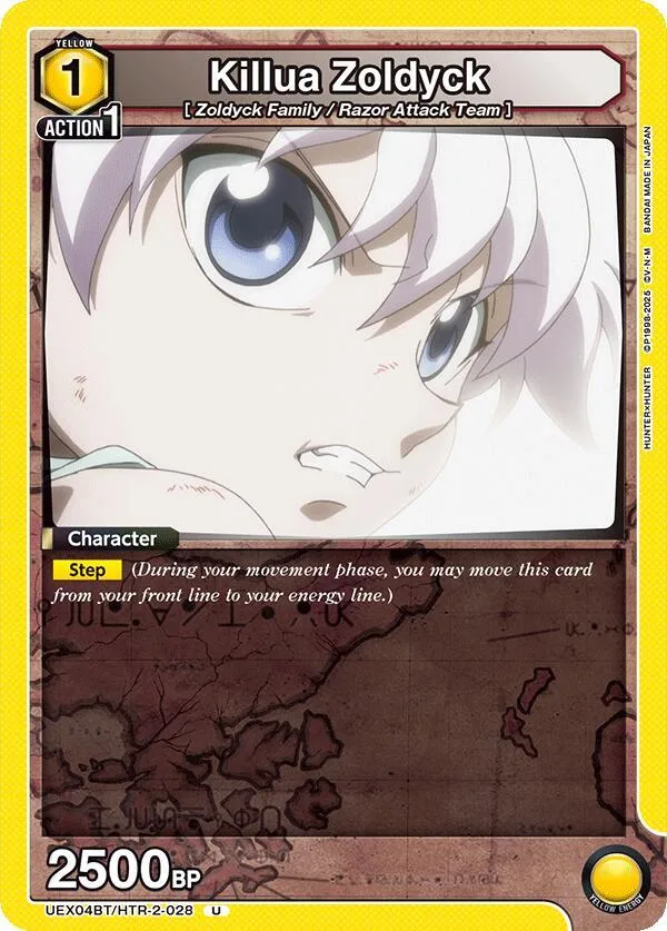 Killua Zoldyck (028) card front