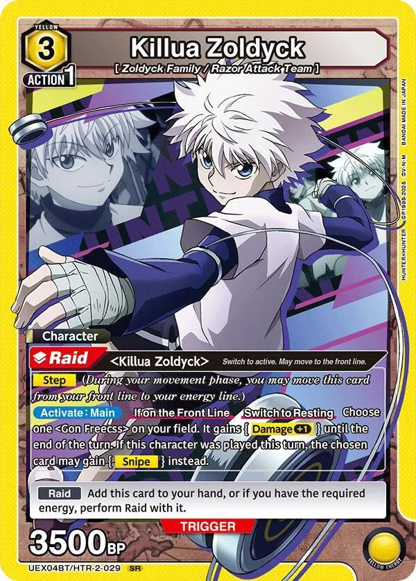 Killua Zoldyck (029) card front