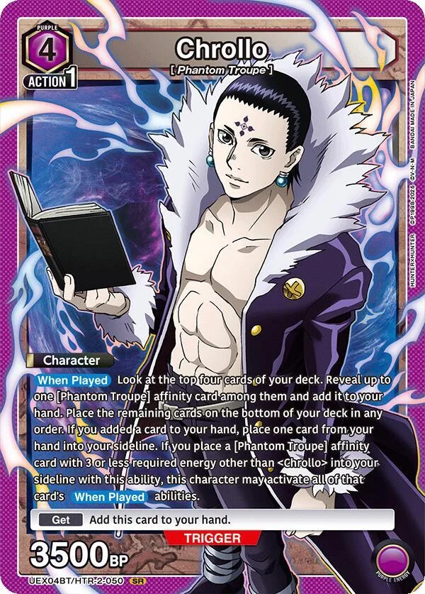Chrollo card front