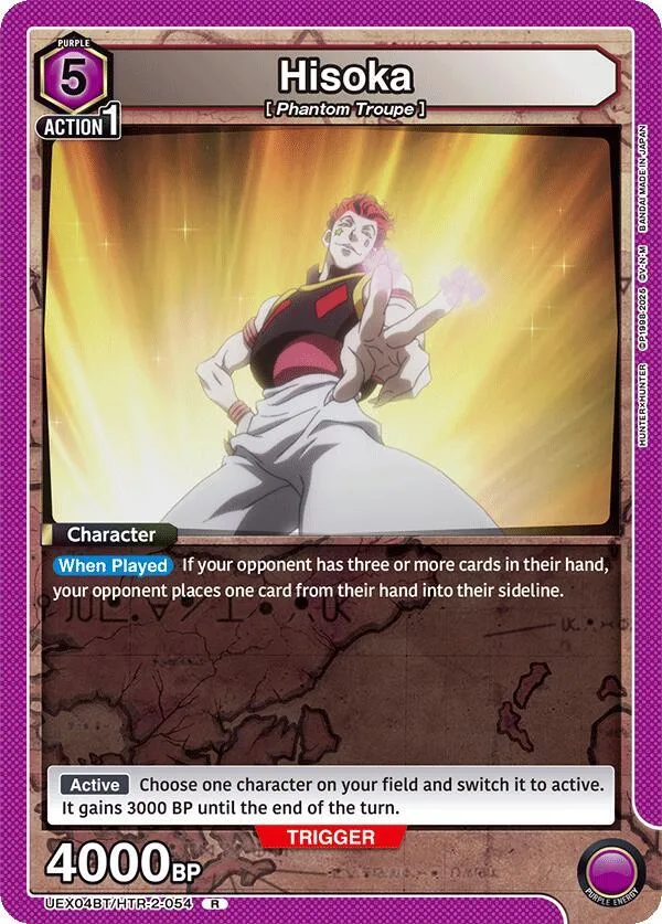 Hisoka (054) card front