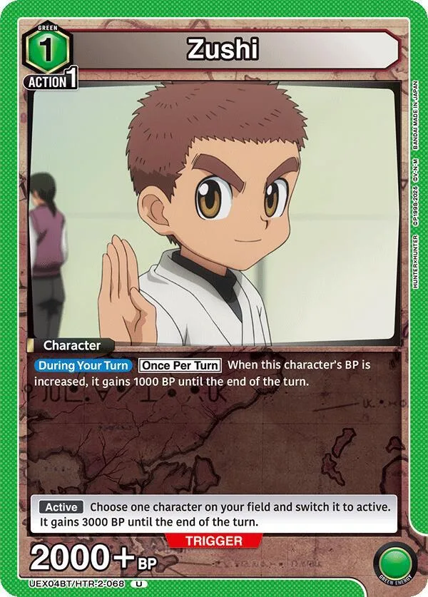 Zushi card front
