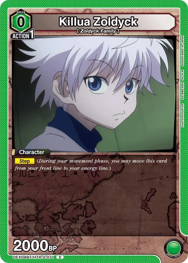 Killua Zoldyck (071) card front