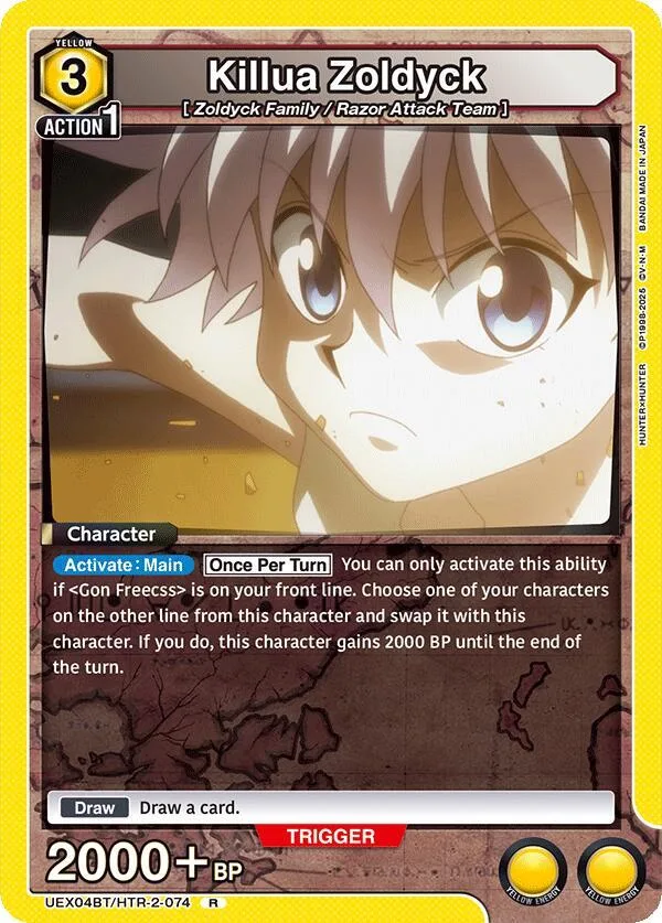 Killua Zoldyck (074) card front