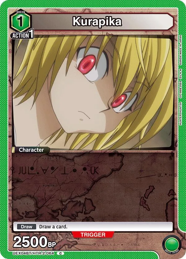 Kurapika (064) (Box Topper Foil) card front