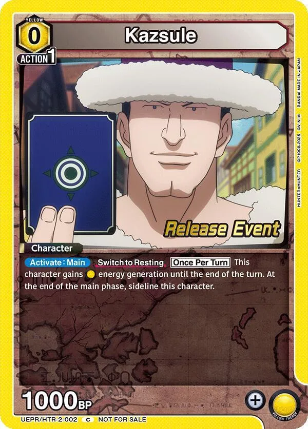 Kazsule card front