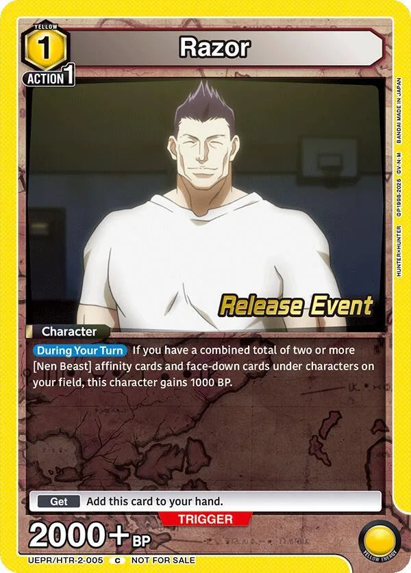 Razor (005) card front