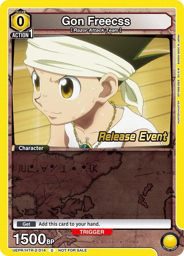 Gon Freecss (014) card front