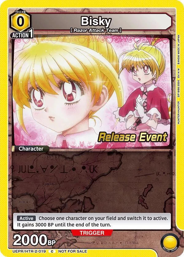 Bisky (019) card front