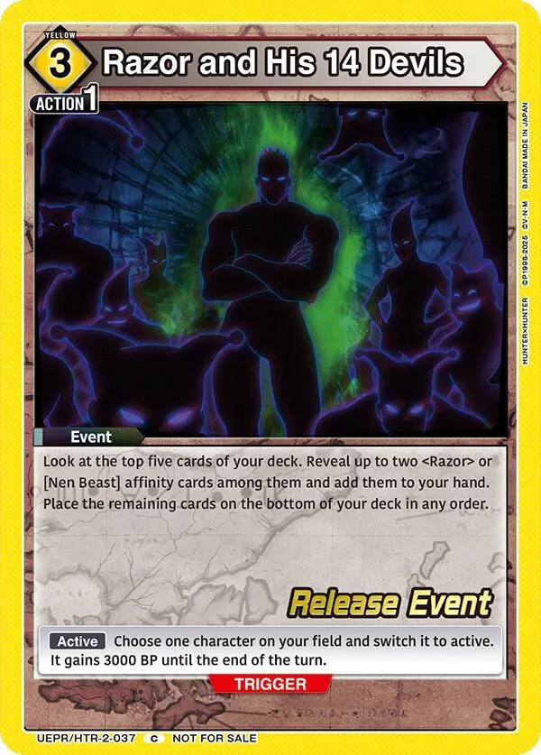 Razor and His 14 Devils card front