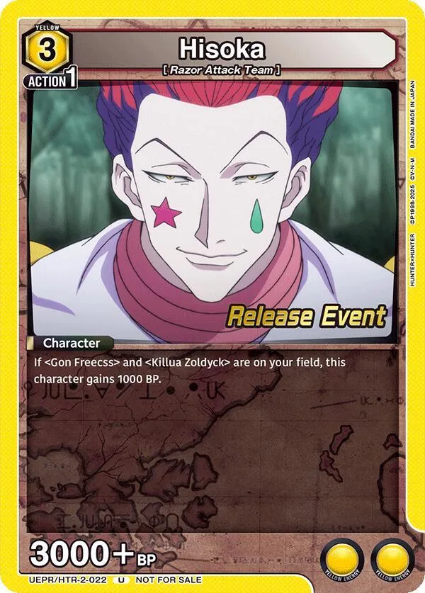 Hisoka (022) card front