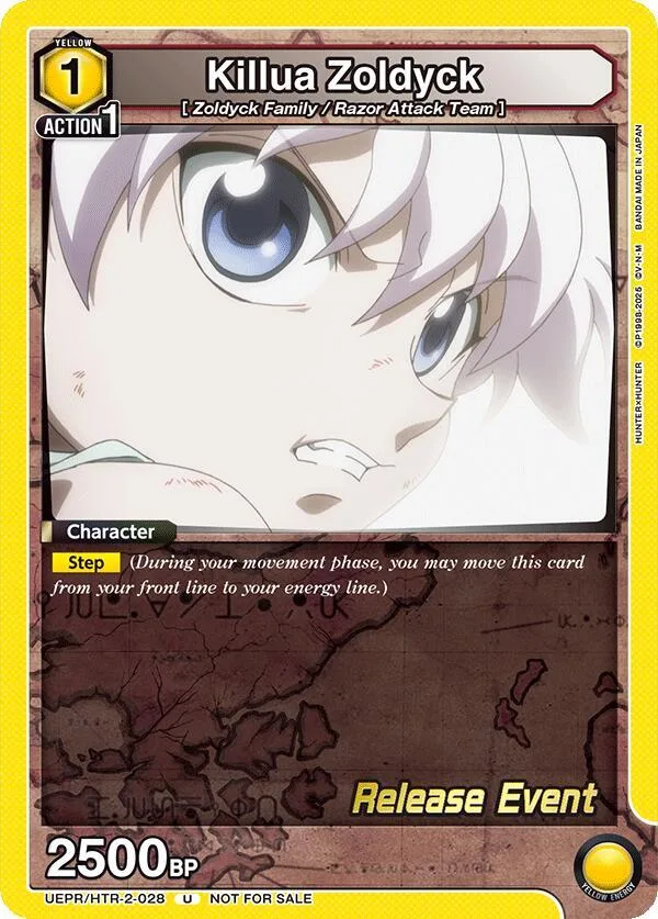 Killua Zoldyck (028) card front