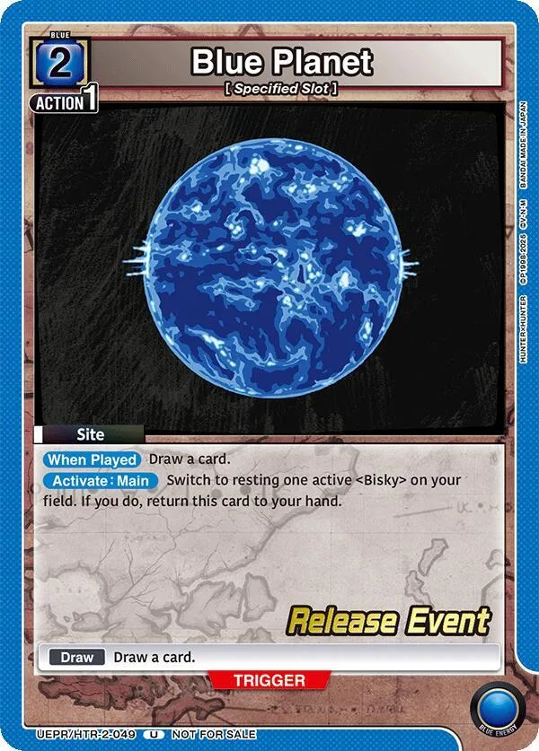 Blue Planet card front