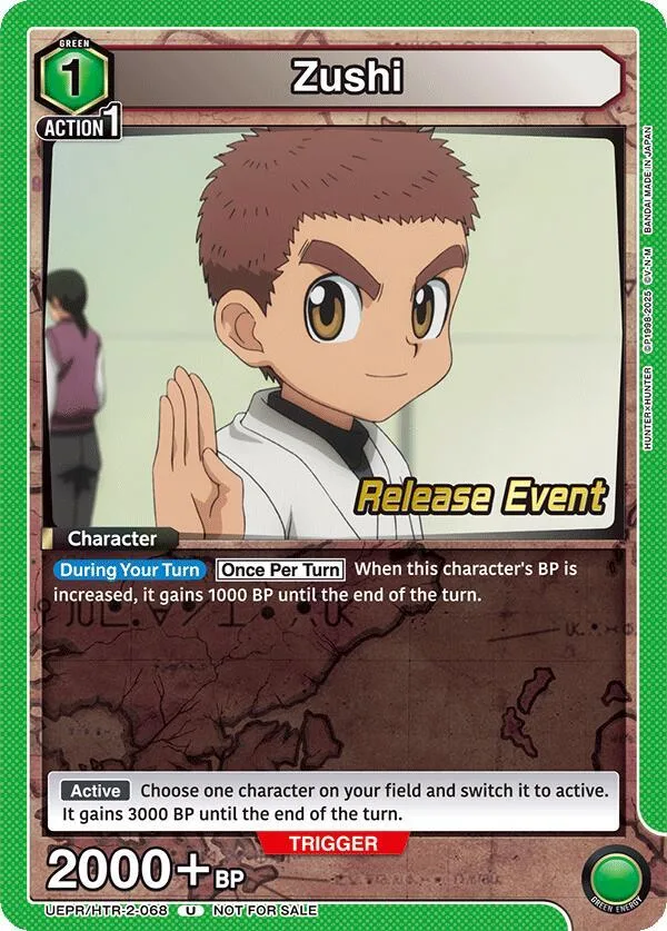 Zushi card front
